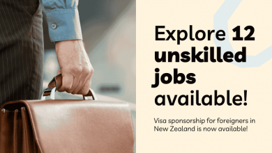 12 Unskilled Jobs with Visa Sponsorship in New Zealand for Foreigners